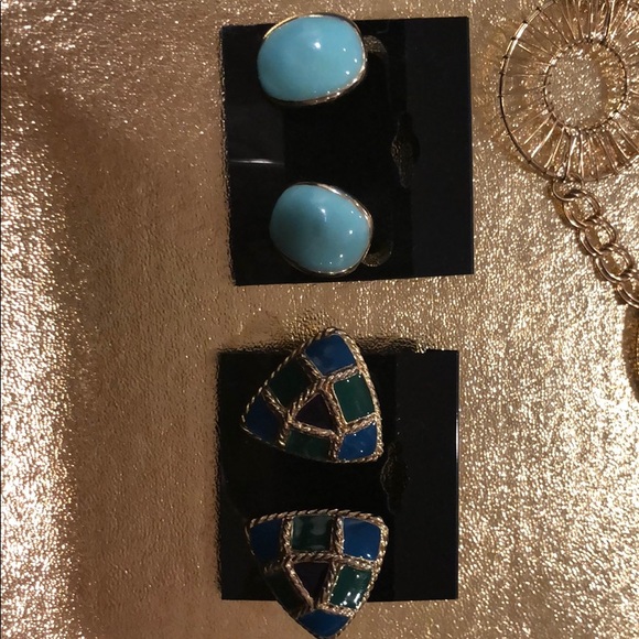 Blue and Green Jewelry Lot - Picture 4 of 6